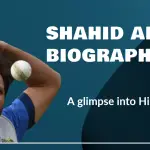 Shahid Afridi biography