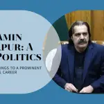 Ali Amin Gandapur Biography